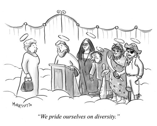 "We pride ourself on diversity."