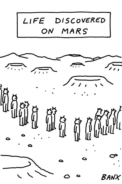 Life Discovered on Mars
