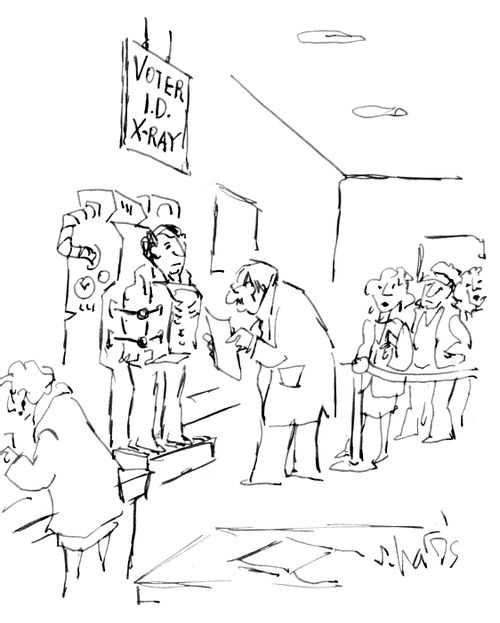Voter I.D. x-ray