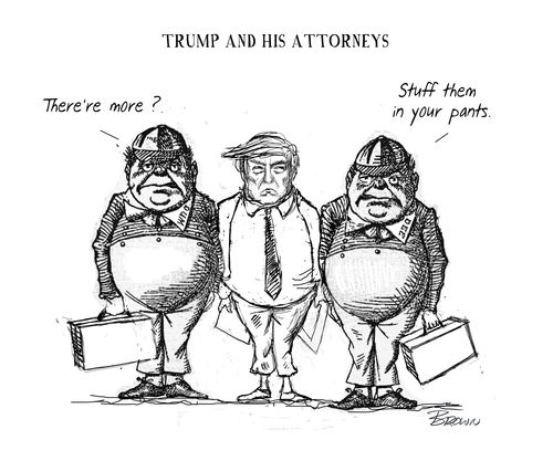 Trump and His Attorneys