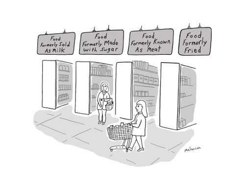 Food Formerly Sold As Milk/Food Formerly Made with Sugar/Food Formerly Known as Meat/Food Former Fried.