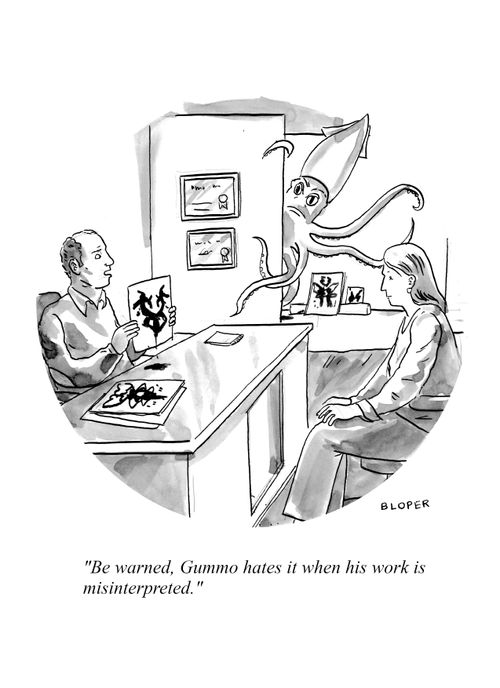 "Be warned, Gummo hates it when his work is misinterpreted." 