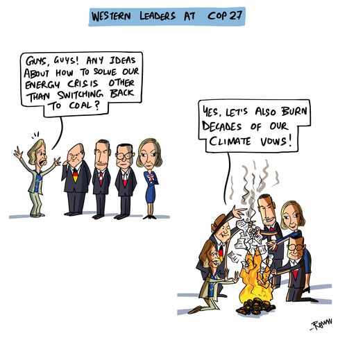 Western Leaders at COP27