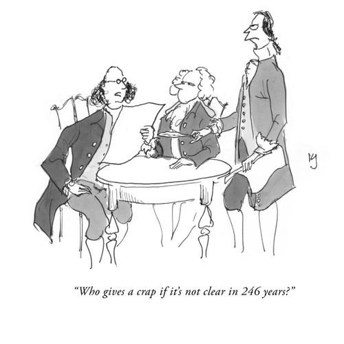 "Who gives a crap if it's not clear in 246 years?"