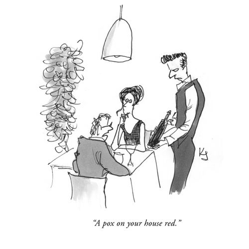 "A pox on your house red."