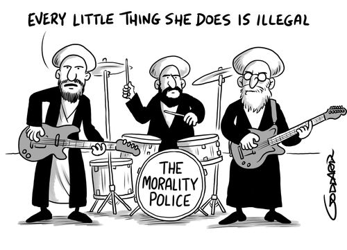 The Morality Police - Iran - Every little thing she does is illegal.