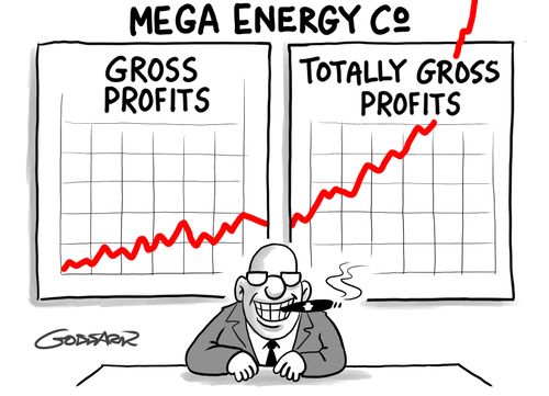 Mega Energy Co - Gross Profits and Totally Gross Profits