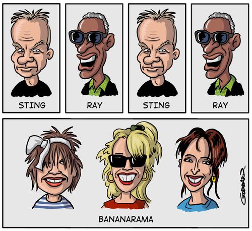 Sting - Ray - Sting - Ray - Bananarama