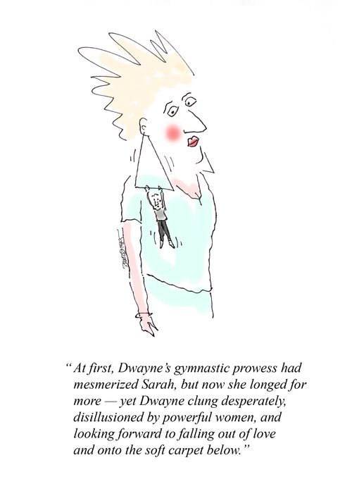 "At first, Dwayne's gymnastic prowess had mesmerized Sarah, but now she longed for more..."
