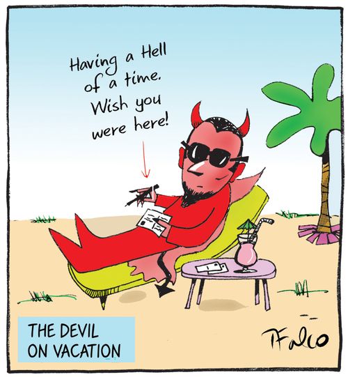 The devil on vacation