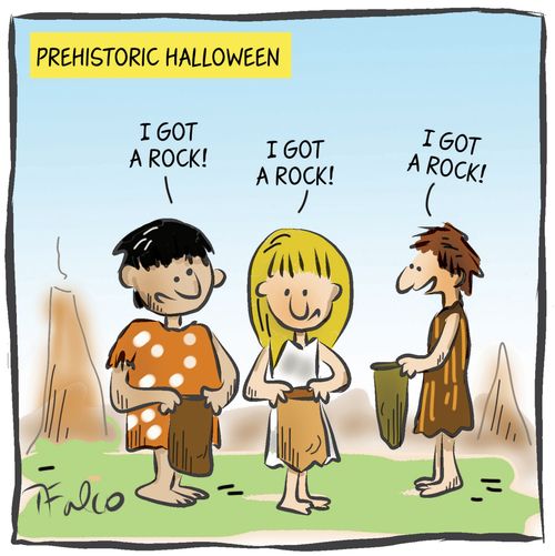 Prehistoric Halloween.