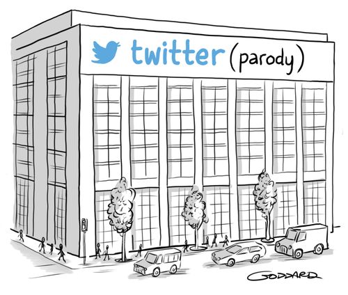 Twitter (parody) ... of its former self