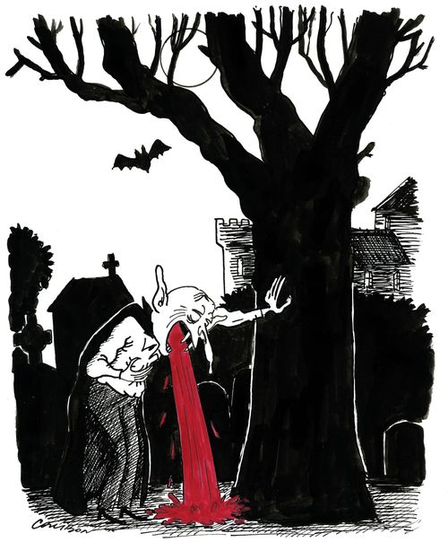 Drunk Vampire