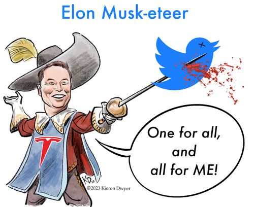 Elon Musk-eteer.