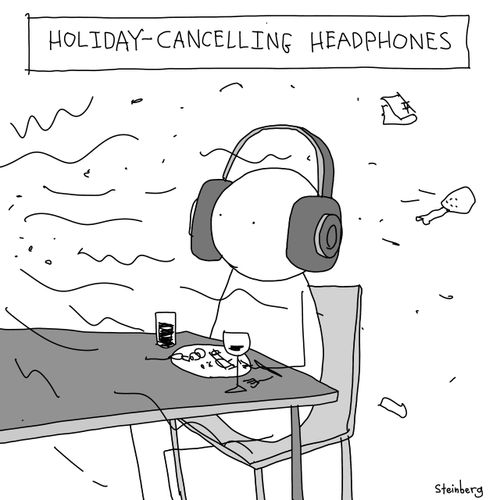 Holiday-Cancelling Headphones