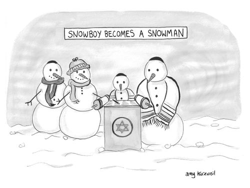 Snowboy becomes a Snowman.