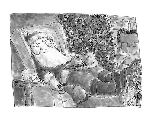 Santa Napping