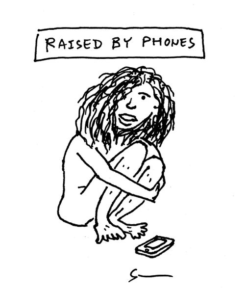 RAISED BY PHONES