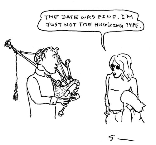 "The date was fine. I'm just not the hugging type."
