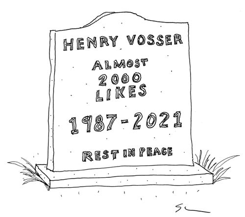 HENRY VOSSER - ALMOST 2000 LIKES - REST IN PEACE (1987-2021)
