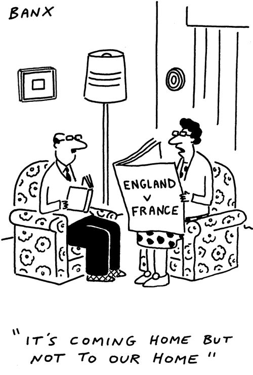 "It's coming home but not to our home."