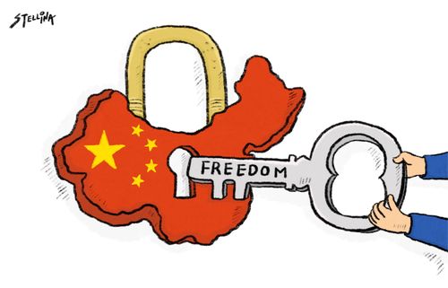The key for China's freedom.