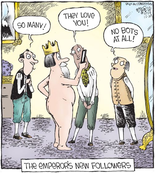 The Emperor's New Followers