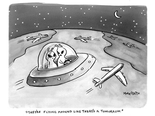 "They're flying around like there's a tomorrow."