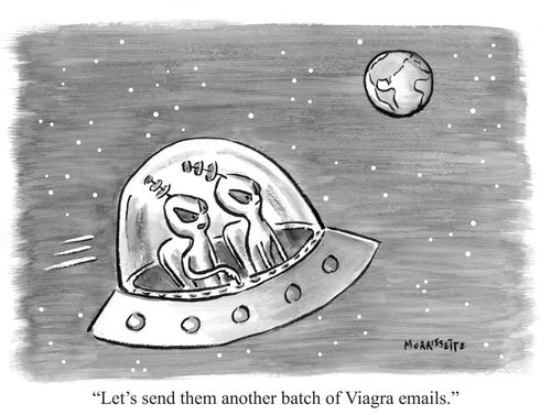 "Let's send them another batch of Viagra emails."