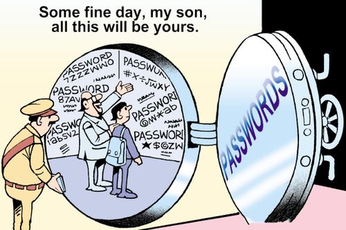 "Some fine day, my son, all this will be yours."