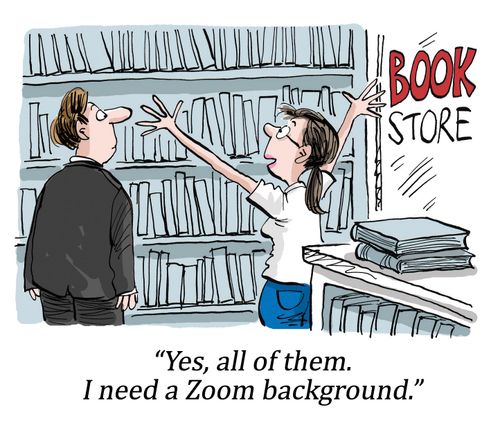 "Yes, all of them. I need a Zoom background."