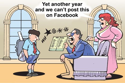 "Yet another year and we can't post this on Facebook."