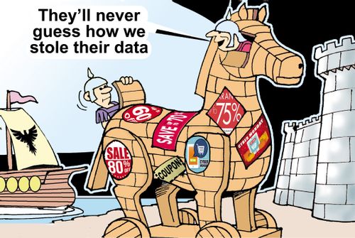 "They'll never guess how we stole their data."