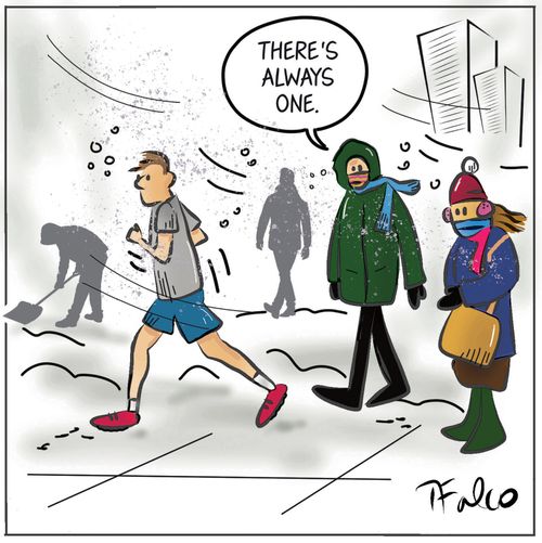"There's always one."