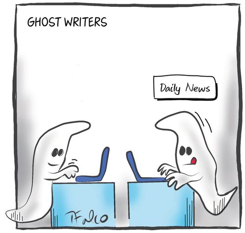 Ghost writers