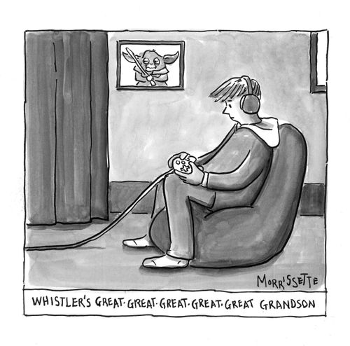Whistler's  Great-Great-Great-Great-Great Grandson