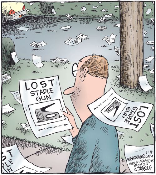 Lost Staple Gun
