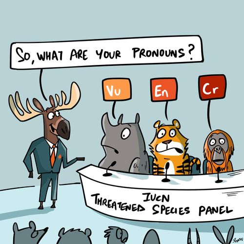IUCN Pronouns