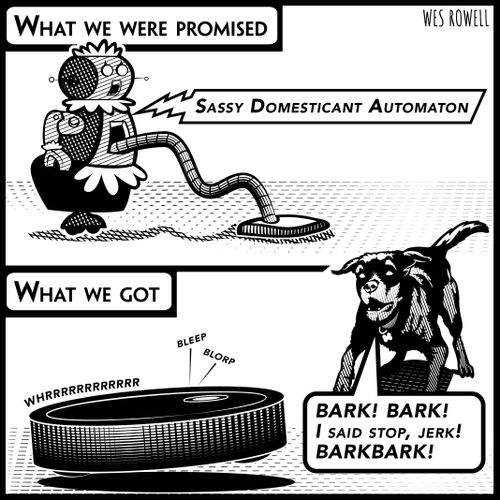What we were promised...What we got.