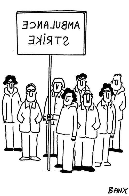 Ambulance strike