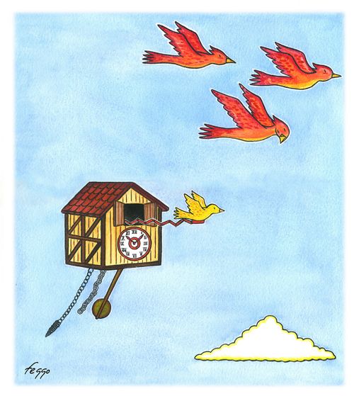 Migrating Cuckoo Clock