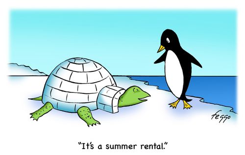 "It's a summer rental."