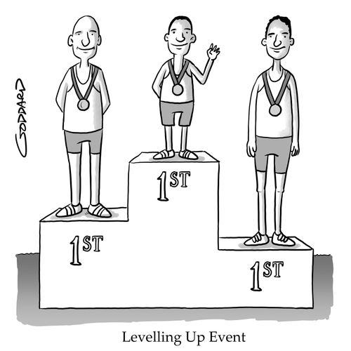 Levelling up event - All equal on sports podium