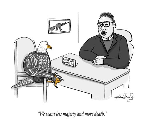 "We want less majesty and more death."