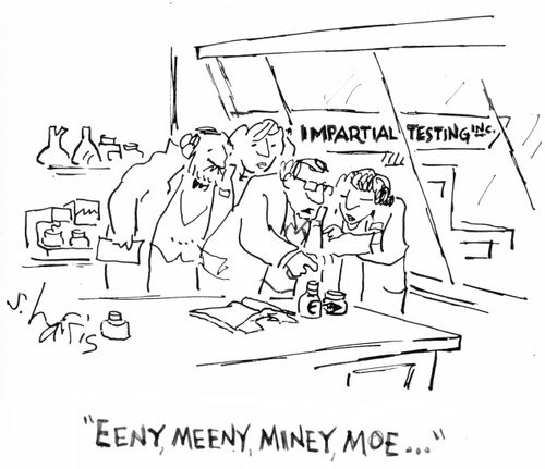 Impartial Testing: "Eeny, meeny, money, moe..."