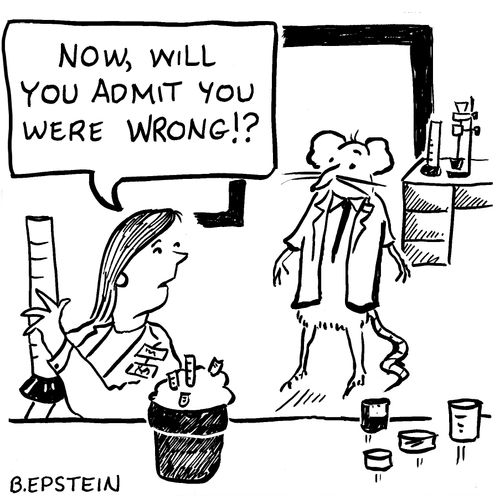 "Now, will you admit you were wrong!?"