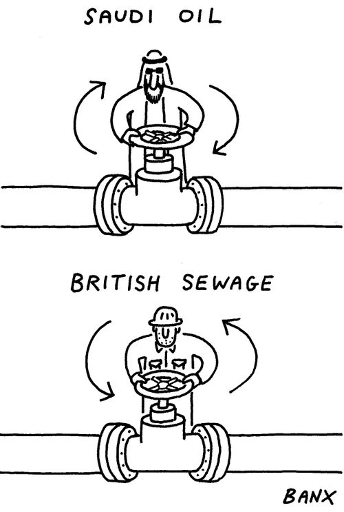 Sewage in UK rivers