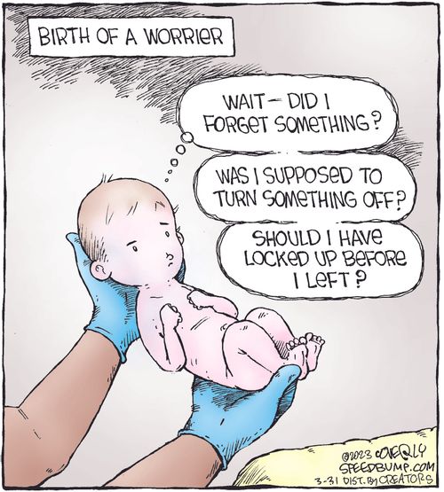 Birth of a worrier