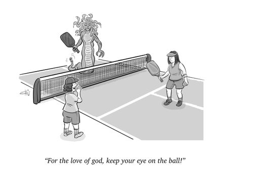 "For the love of god, keep your eye on the ball!"