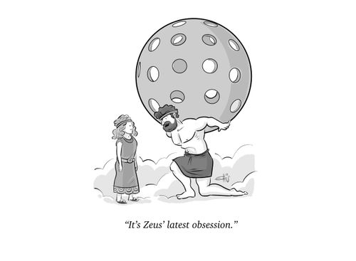"It's Zeus' latest obsession."